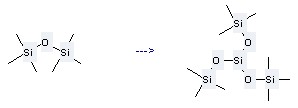 Trisiloxane,1,1,1,5,5,5-hexamethyl-3-[(trimethylsilyl)oxy]- can be obtained by Hexamethyl-disiloxane 